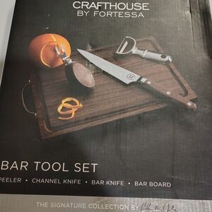 Bar Tool Set - Brown